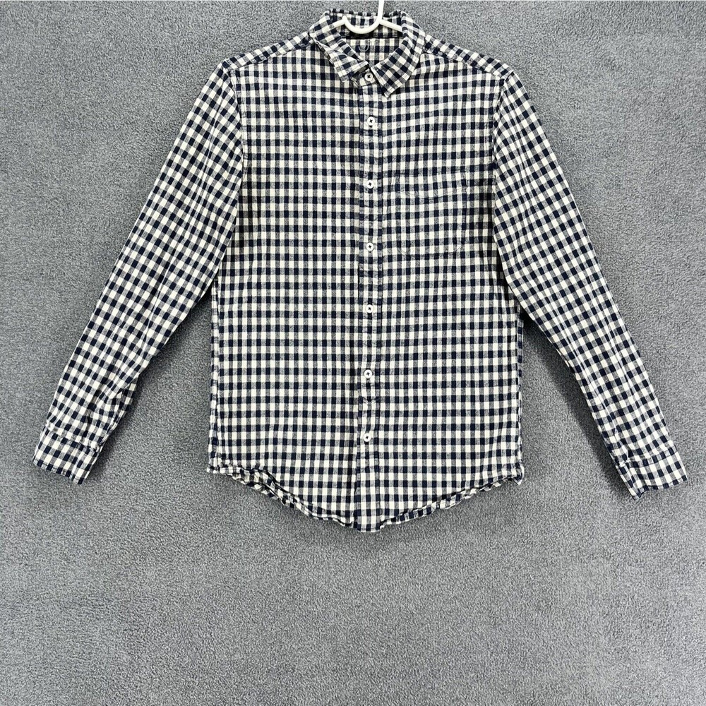 Jack Threads Button‎ up shirt womens Size S Blue Long sleeve western top blouse